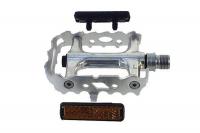 Педали алюминиевые с хромолевой осью