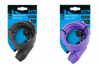 Замок M-WAVE S8.15S, 8X1500 силикон Замок M-WAVE S8.15S, 8X1500 силикон