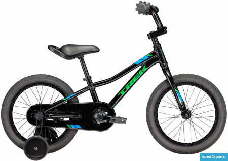 Детский велосипед Trek Precaliber 16 Boy's (черный, 2018)