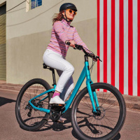 Велосипед Giant Momentum Vida Low Step In Teal In Teal Велосипед Giant Momentum Vida Low Step In Teal In Teal