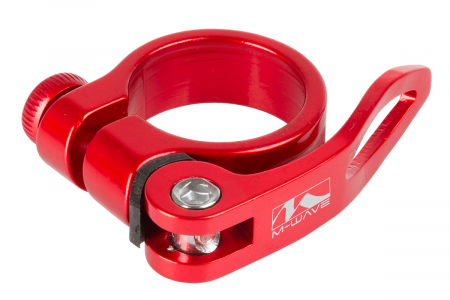 Хомут на штырь M-WAVE "CLAMPY QR цветной, 31.8 mm