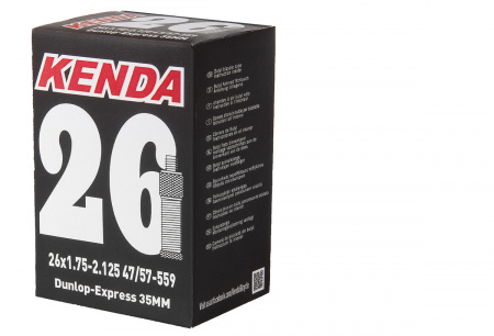 Камера KENDA 26x1.75-2.125 F/V Камера KENDA 26x1.75-2.125 F/V