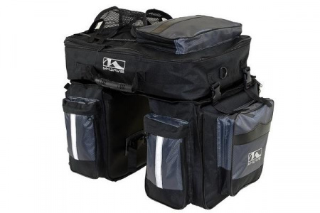 Сумка на багажник M-Wave 3 секции