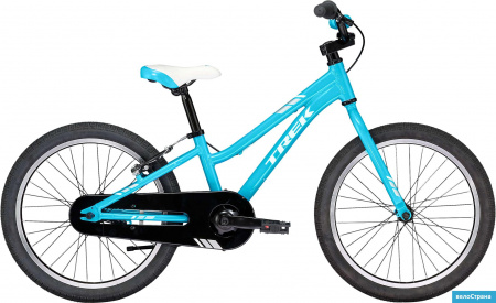 Детский велосипед Trek Precaliber 20 Girl's (голубой, 2019)